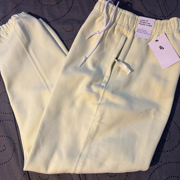 NIKE SOLO SWOOSH L. GREEN FLEECE JOGGERS SWEATPANTS SIZE 3XLXL L M MEN $100.00